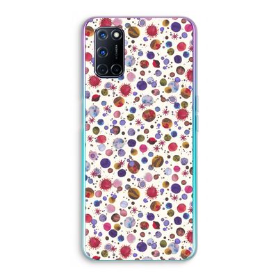 Planets Space: Oppo A52 Transparant Hoesje