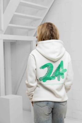 Artwork Hoodie Dames Off-White
