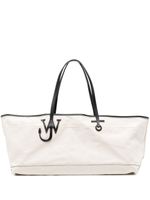 JW Anderson sac cabas Anchor en toile - Blanc - thumbnail