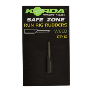 Korda Run Rig Rubber 10 stuks Weedy Green