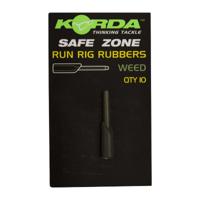 Korda Run Rig Rubber 10 stuks Weedy Green