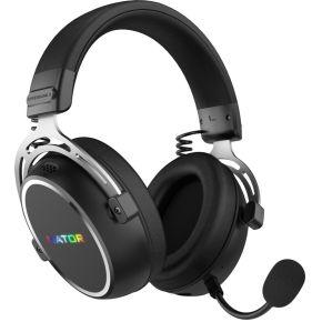HATOR Hypergang 3 Wireless Noise Cancelling RGB Gaming Headset Zwart