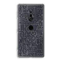 Moroccan Print: Sony Xperia XZ2 Transparant Hoesje