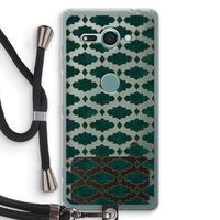 Moroccan tiles: Sony Xperia XZ2 Compact Transparant Hoesje met koord