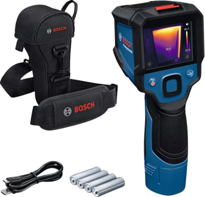 Bosch Blauw GTC 12V-450-13 Warmtebeeldcamera | Incl. Gereedschapstas en USB-C Kabel - 0601083901