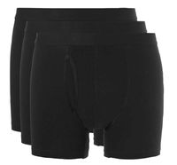 Ten Cate basic boxer met gulp 3-pack zwart