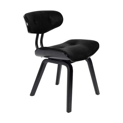 Dutchbone Blackwood stoel black Dutchbone Blackwood stoel black