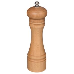 5Five Pepermolen/zoutmolen - hout - beige - H22 cm - Pepermaler/zoutmaler