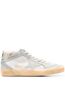 Golden Goose baskets mi-montantes Star à lacets - Blanc