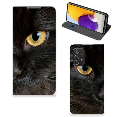 Samsung Galaxy A72 (5G/4G) | Hoesje maken | Zwarte Kat