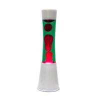 Fisura Lava Lamp - Groen Met Roze Lava Fisura Lava Lamp - Groen Met Roze Lava