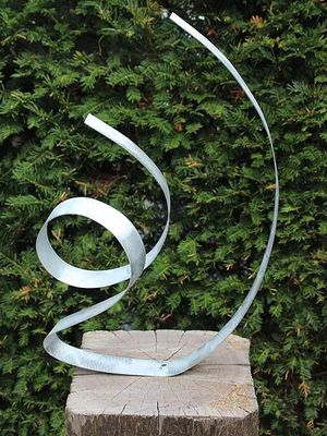 Tuinbeeld aluminium Open excl. sokkel