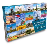 De Mooiste Molens van Nederland Puzzel 1000 Stukjes