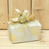 Bonbon doosjes - Chocolade doosje - Kerstbal LAAG kerst - 24 stuks