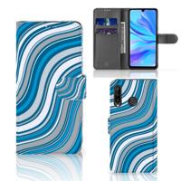 Huawei P30 Lite (2020) | Telefoon Hoesje | Waves Blue