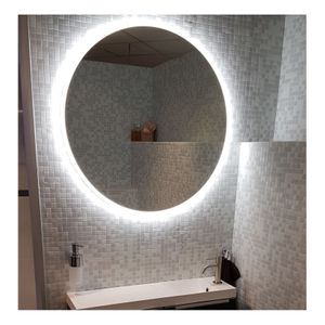 Badkamerspiegel SPV13000 | 60 cm | Indirecte LED verlichting | Touch button | Met spiegelverwarming