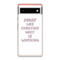 Christian Grey: Google Pixel 6 Transparant Hoesje