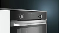 Siemens iQ500 HB337A0S0 oven Elektrische oven 71 l Zwart, Roestvrijstaal A - thumbnail