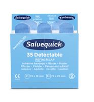 Salvequick 6735 navulling 35 HACCP pleisters - 6 stuks