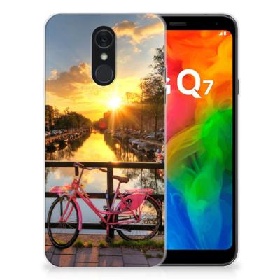 LG Q7 | Silliconen Back Cover | Amsterdamse Grachten
