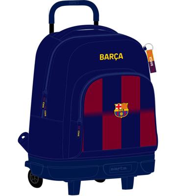 Schoolrugzak F.C. Barcelona Blauw Kastanjebruin 33 x 45 x 22 cm