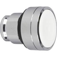 Schneider Electric ZB4BA14 ZB4BA14 Terugstelbaar (Ø) 22 mm Zonder markering Chroom, Wit 1 stuk(s)