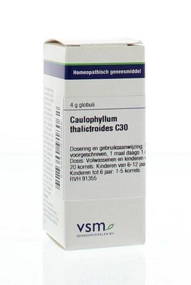 VSM Caulophyllum thalictroides C30 (4 gr)