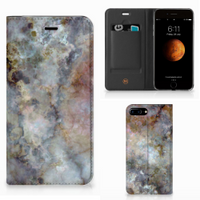 Apple iPhone 7 Plus | 8 Plus Standcase Marmer Grijs - thumbnail