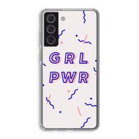 GRL PWR: Samsung Galaxy S21 FE Transparant Hoesje