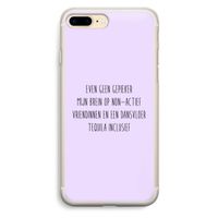 Tequila: iPhone 7 Plus Transparant Hoesje