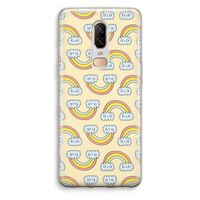 Regenboog: OnePlus 6 Transparant Hoesje
