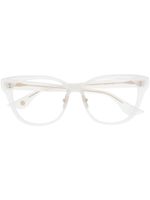 Dita Eyewear lunettes de vue à effet transparent - Blanc Dita Eyewear lunettes de vue à effet transparent - Blanc