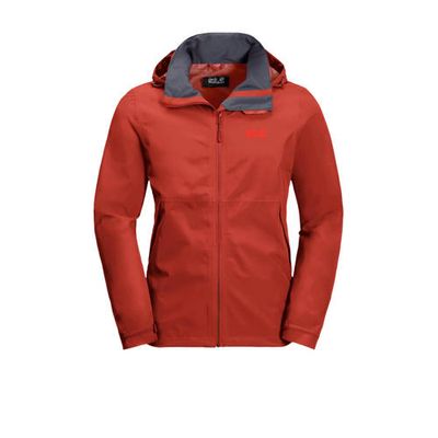 Jack Wolfskin outdoor jas Evandale rood