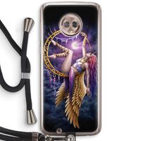 Aerial Angel: Motorola Moto G6 Transparant Hoesje met koord