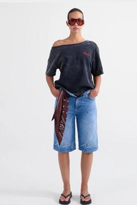 Stieglitz Fabio Denim Shorts | Denim Blue