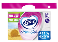 Edet Ultra Soft 4-laags Toiletpapier Met Stro