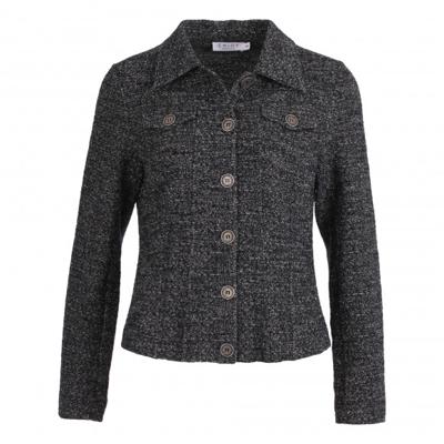 Enjoy - Grijs | Dames | Blazer | Grijs | XL | regular | Kamst mode