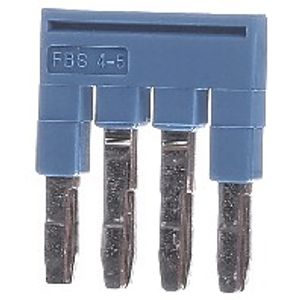 FBS 4-5 BU  - Cross-connector for terminal block 4-p FBS 4-5 BU