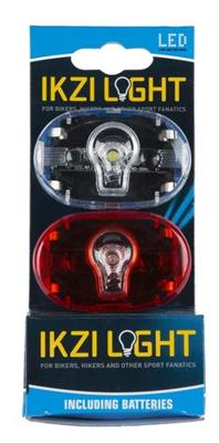Ikzi light verlichtingsset led voor en achter op kaart 1420100n