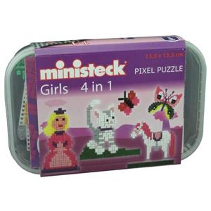 Ministeck 4-in-1 meisjes - 510 stukjes