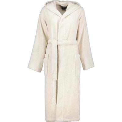 Cawö Cawo Dames Badjas met Capuchon 846 natur L