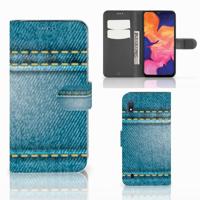 Samsung Galaxy A10 | Wallet Case | met Pasjes | Jeans