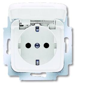 ABB 2CKA002013A5314 Apparaatinzetstuk IP20 Zuiver wit (RAL 9010), Wit