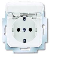 ABB 2CKA002013A5314 Apparaatinzetstuk IP20 Zuiver wit (RAL 9010), Wit