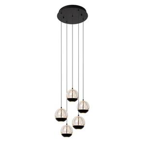 Lucide SENTUBAL Hanglamp 5xGeïntegreerde LED - Zwart