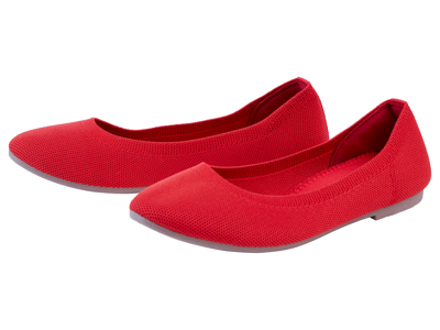 esmara Dames ballerina&apos;s (Rood, 38)