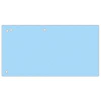 OFFICE products verdeelstroken, 240 x 105 mm, pak van 100 stuks, blauw