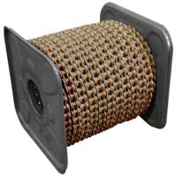 RK Chain 415 hru 2400 c gold/gold open spindle