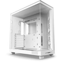 Mid-Tower Case - NZXT - H6 Flow - Dubbele kamer - Luchtkoeling - Wit
