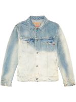 Diesel veste en jean D-Barcy à boutonnière - Bleu Diesel veste en jean D-Barcy à boutonnière - Bleu